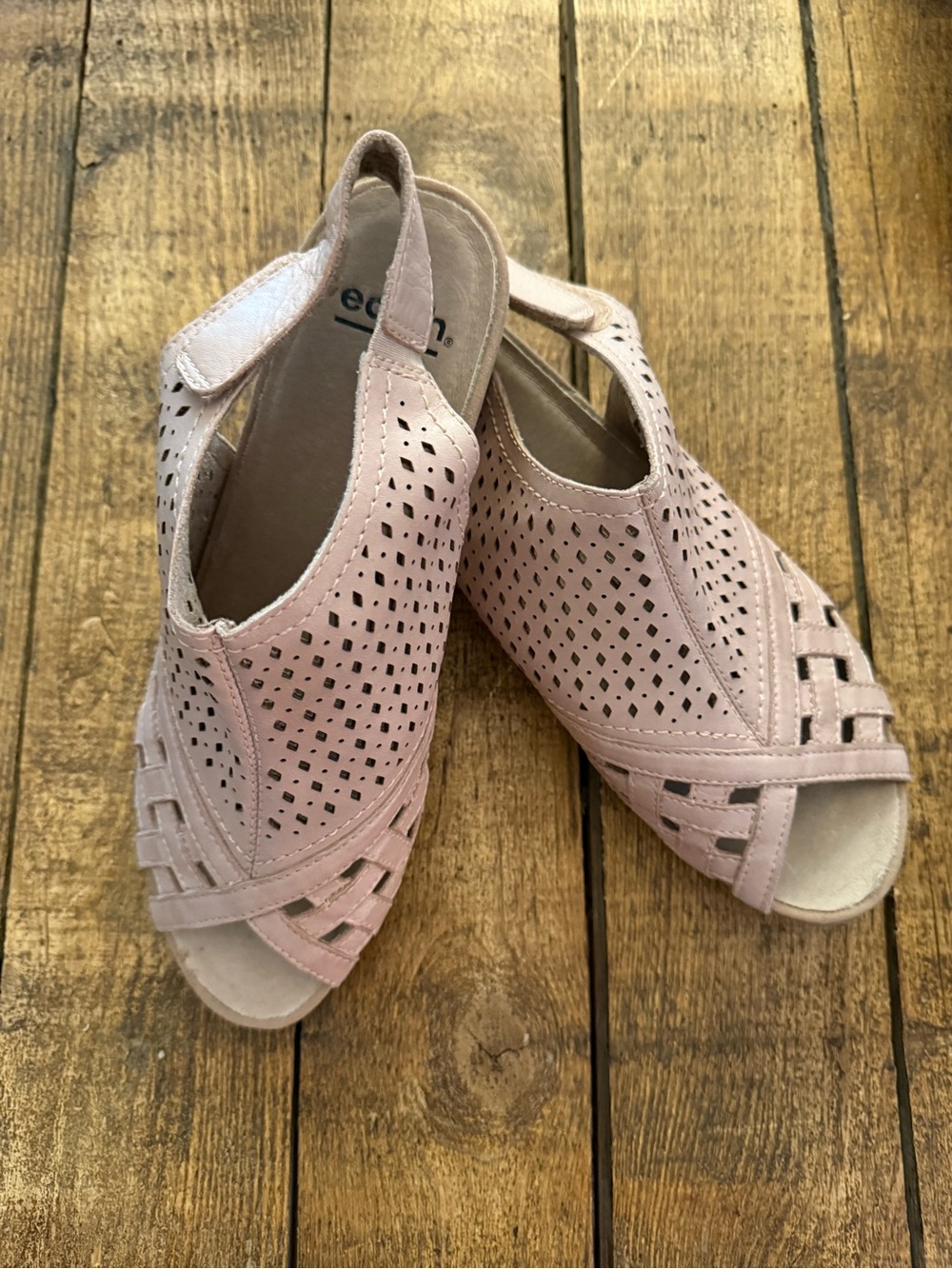 Earth Origins Perforated Slingback Sandal